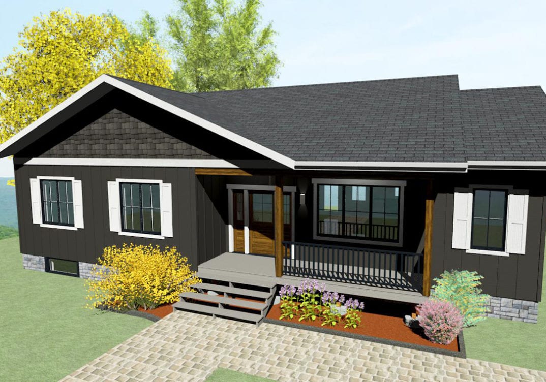 The Vanguard 1513sq.ft. RTM Show Home Rendering